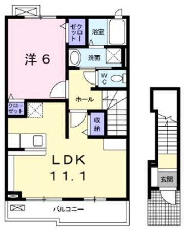 山陽天満駅 徒歩7分 2階の物件間取画像